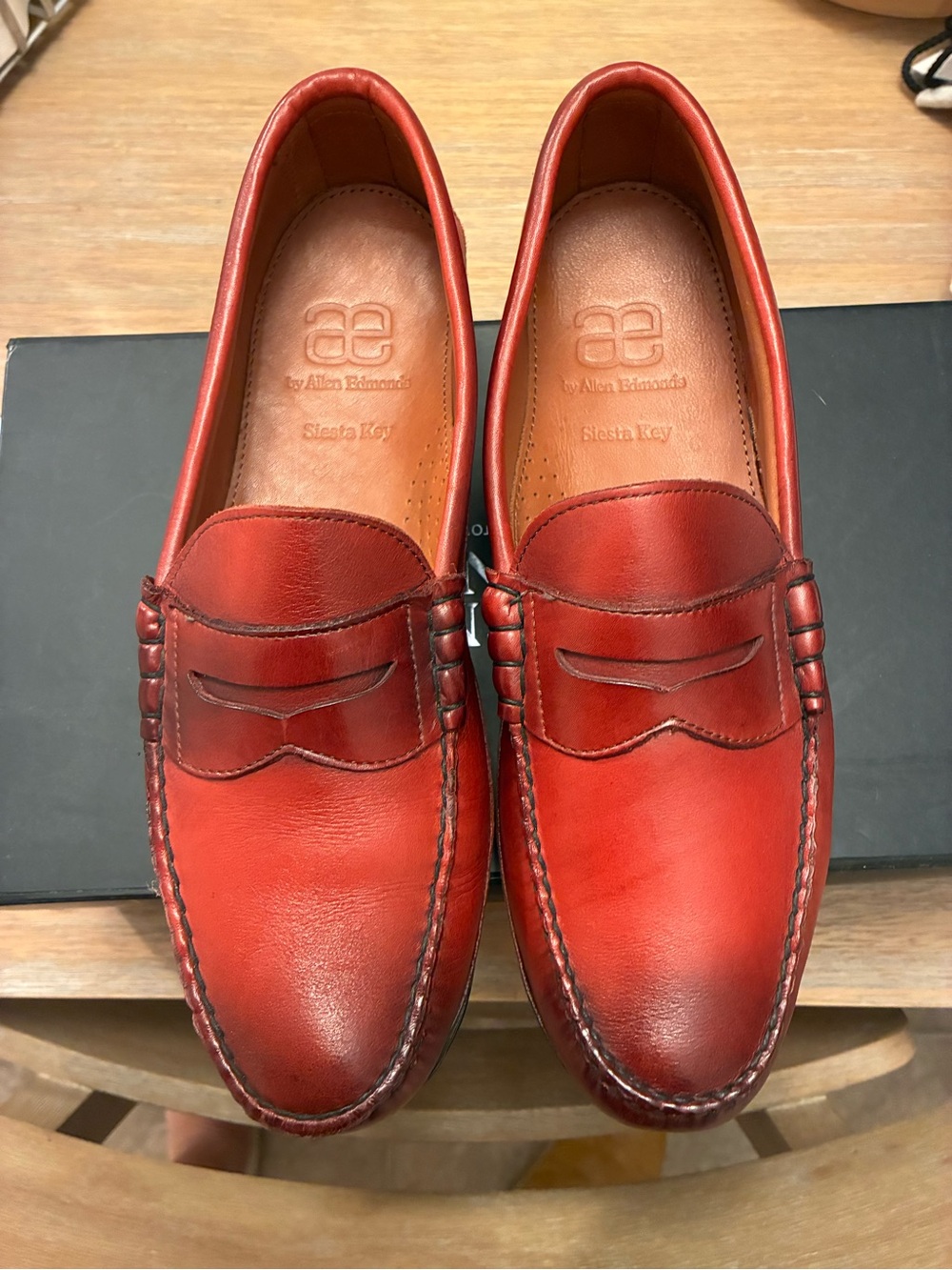 Men's Allen Edmonds driving loafers